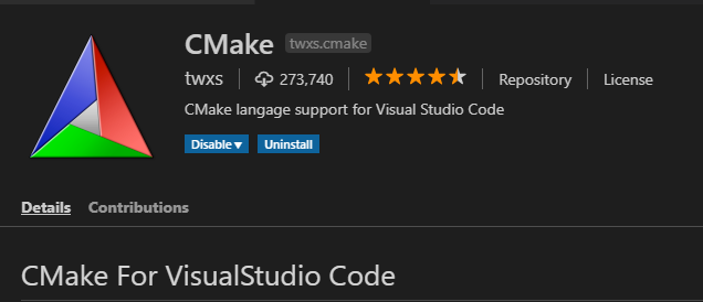 Cmake for Vs Code